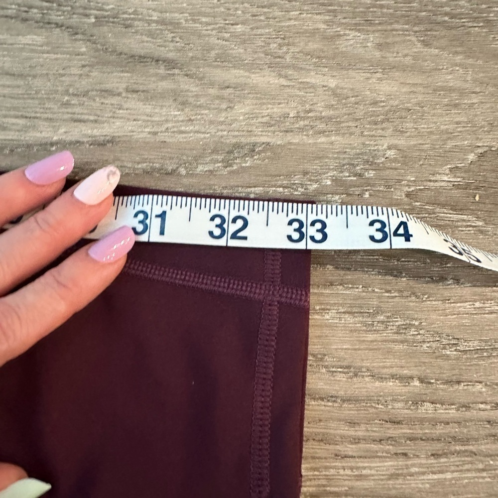 Fabletics Burgundy Full length Legging - Medium - Picture 11 of 14